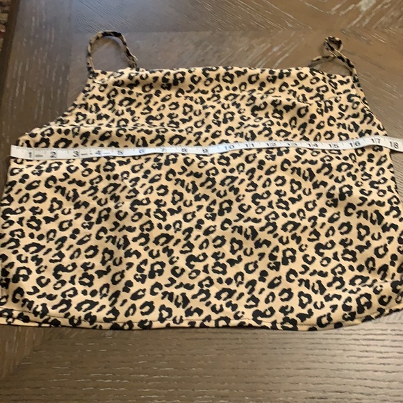 Forever 21 leopard print cropped cami top - Picture 16 of 17